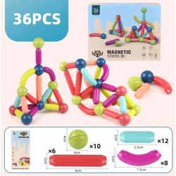 لعبة التركيبات المغناطيسية  36 قطعة